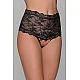 Ψηλόμεσο String με Δαντέλα– Τιγρέ Milena By Paris 007708-Τιγρέ