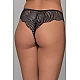 Σατέν Brazilian Slip με Δαντέλα – Μαύρο Milena By Paris 008472-Μαύρο