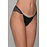 Σατέν Brazilian Slip με Δαντέλα – Μαύρο Milena By Paris 008472-Μαύρο