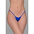Σλιπ Micro G String Σατέν Ζακάρ   Μπλε ρουά Milena By Paris 006861-Μπλε ρουά