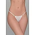 Σλιπ Micro G String  Ύφασμα Πλισέ   Ιβουάρ Milena By Paris 006860-Ιβουάρ