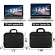 Υφασμάτινος Χαρτοφύλακας Ytonet 18'' laptop 29,5L 1085 μαύρο
