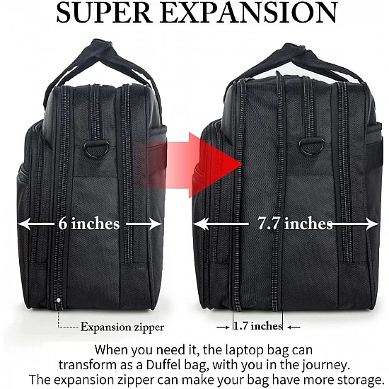 Υφασμάτινος Χαρτοφύλακας Ytonet 18'' laptop 29,5L 1085 μαύρο