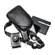 Δερμάτινο τσαντάκι crossbody Bopai 11-122901 μαύρο