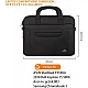 Υφασμάτινος Χαρτοφύλακας Matein 17'' laptop 21L 1172 μαύρο