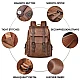Σακίδιο πλάτης Τεχνόδερμα 12L Cardinal 15182 coffee