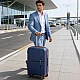 Βαλίτσες σκληρές Newcom N1596 (PP) σετ (σετ 3 τεμαχίων) 56x22x37 cm + 67x22,5x43 cm + 76x29x49 cm μπλε