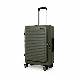 Βαλίτσα μεσαία 20 κιλών Newcom (ABS+PC) N1605/60 green