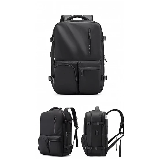 Backpack καμπίνας 29L 15,6” Bange 1800 μαύρο