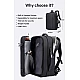 Σακίδιο πλάτης vacuum Tsa Lock με ζυγαριά 36L Laptop 17,3” Bange 1909-8 μαύρο