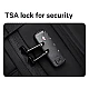 Σακίδιο πλάτης vacuum Tsa Lock με ζυγαριά 36L Laptop 17,3” Bange 1909-8 μαύρο