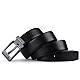 Ανδρική Ζώνη Δερμάτινη William Polo 20030 Black - 1-20cm