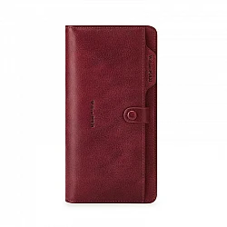 Δερμάτινο Ανδρικό πορτοφόλι William Polo 218163 red