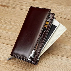 Δερμάτινο Ανδρικό πορτοφόλι William Polo 221616 brown