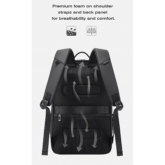 Σακίδιο πλάτης laptop 22L 15,6” Bange 2952 μαύρο