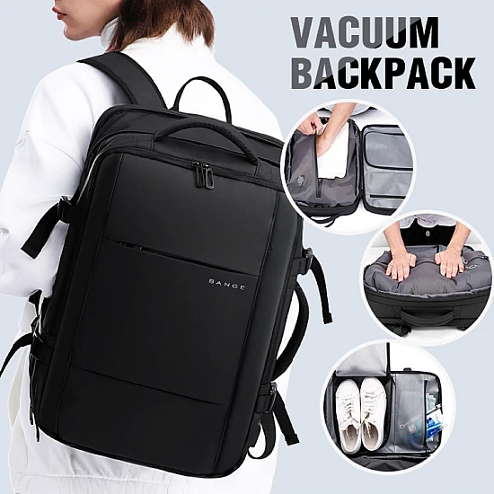 Σακίδιο πλάτης vacuum 36L Laptop 17,3” Bange 3028 μαύρο