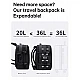 Σακίδιο πλάτης vacuum 36L Laptop 17,3” Bange 3028 μαύρο