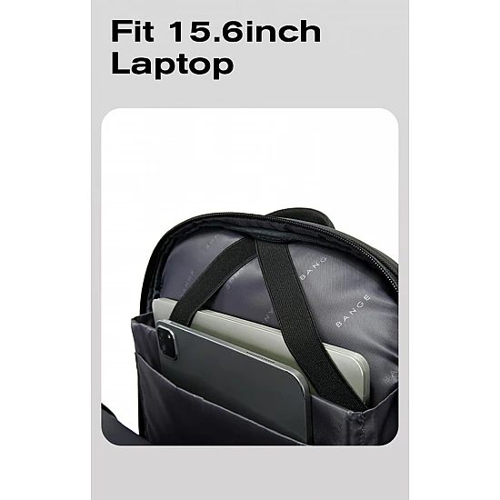 Σακίδιο πλάτης 27L Laptop 15,6” Bange 3065 μαύρο