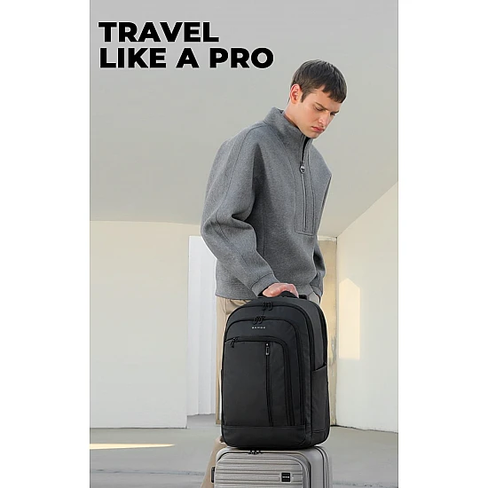 Σακίδιο Πλάτης Laptop 27L 15,6” Bange 3076 μαύρο