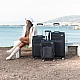 Βαλίτσες trolley (σετ 3 τεμαχίων) Cardinal 3700 μαύρη