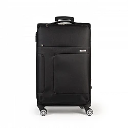 Βαλίτσα trolley Cardinal 3800 μεσαία 66x25x40 cm μαύρη