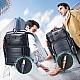 Δερμάτινο Σακίδιο πλάτης Αντικλεπτικό 28L Laptop 17,3” Bopai 61-121971 μαύρο