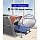 Δερμάτινο Σακίδιο πλάτης 24L Laptop 15,6” Bopai 61-122101 μαύρο