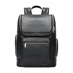 Δερμάτινο Σακίδιο πλάτης25L 15,6” Bopai 61-122431 μαύρο
