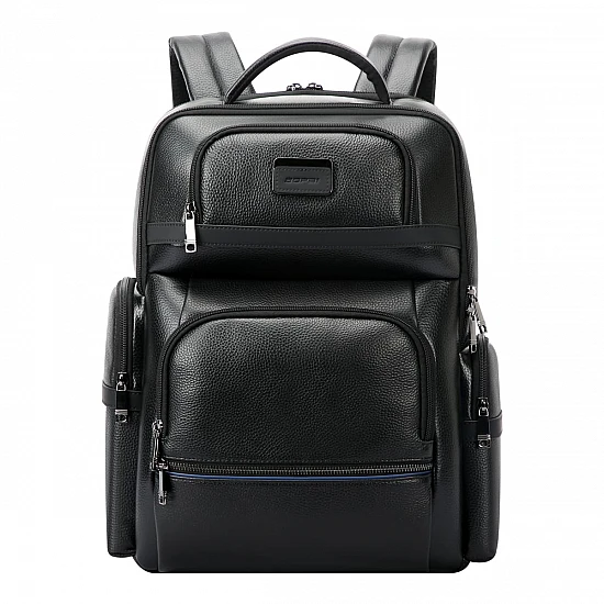 Δερμάτινο Σακίδιο πλάτης 25L Laptop 15,6” Bopai 61-129171 μαύρο