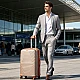 Βαλίτσα Cardinal 7000 (PP) μεσαία 66,5x27,5x45 cm μπεζ