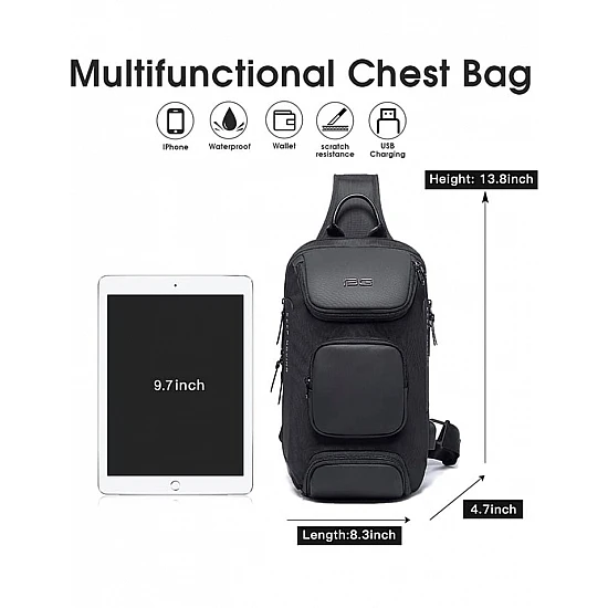 Τσαντάκι ώμου χιαστί crossbody Bange 7086 χακί