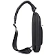 Τσαντάκι ώμου χιαστί crossbody Bange 7312 μαύρο