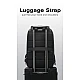 Σακίδιο πλάτης 20L Laptop 15,6” Bange 7822 μαύρο