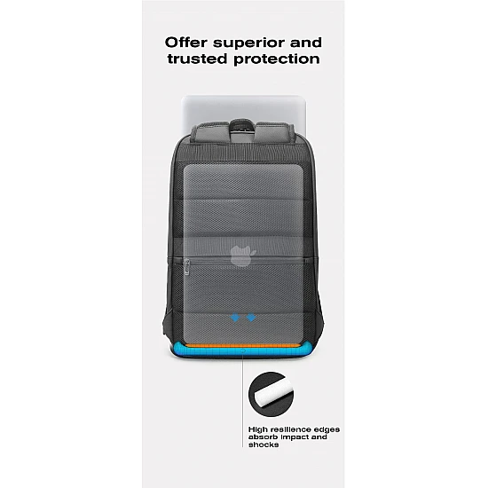 Σακίδιο πλάτης 20L Laptop 15,6” Bange 7822 μαύρο