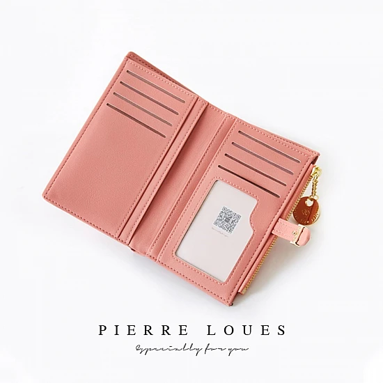 Γυναικείο πορτοφόλι Pierre Loues 821-4-2 μαύρο