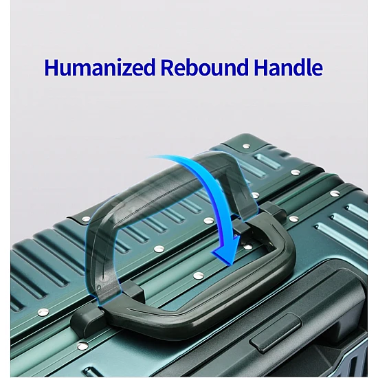 Βαλίτσα trolley case καμπίνας Bopai 833-853203 πράσινο