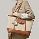Γυναικεία Τσάντα Shopper 'Ωμου Foxer 9151041F μπέζ/καφέ