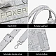 Γυναικεία Τσάντα Χειρός Foxer 9165028F ασημί