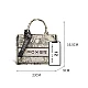Γυναικεία Τσάντα Χειρός Foxer 9165033F black white