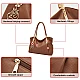 Δερμάτινη Γυναικεία Τσάντα Shopper ‘Ωμου Foxer 958136F καφέ