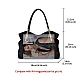 Δερμάτινη Γυναικεία Τσάντα Shopper ‘Ωμου Foxer 958136F μαύρο