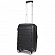 Βαλίτσες σετ Newcom N1312 μικρή μεσαία 50x22x36 cm + 61x25x43 cm μαύρο