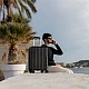 Βαλίτσα καμπίνας σκληρή Newcom (ABS+PC) N1490/50 μαύρο