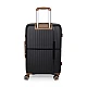 Βαλίτσα σκληρή Newcom N1596 (PP) καμπίνας 56x22x37 cm μαύρο