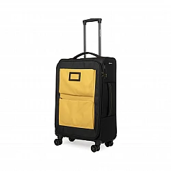 Βαλίτσα Υφασμάτινη Newcom N1618 μεσαία 20 κιλών 58x39,5x19,5 cm yellow