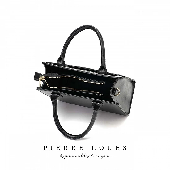 Γυναικεία τσάντα Χιαστί Pierre Loues PL615-38 μαύρο