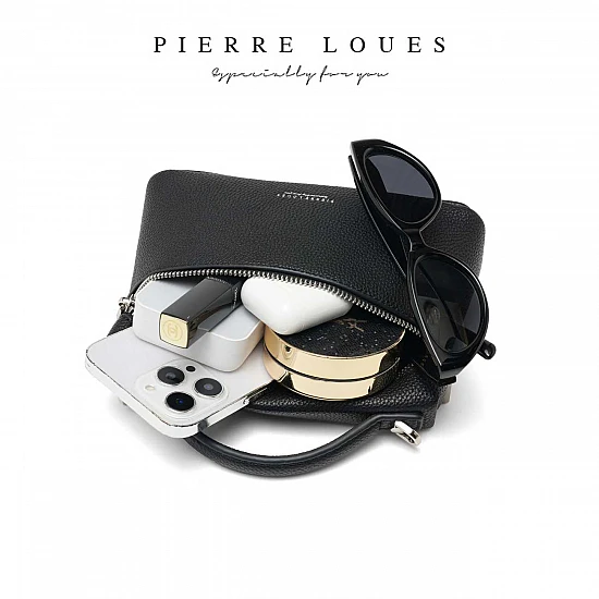 Τσαντάκι Χιαστί Pierre Loues PL931-66A03 μαύρο