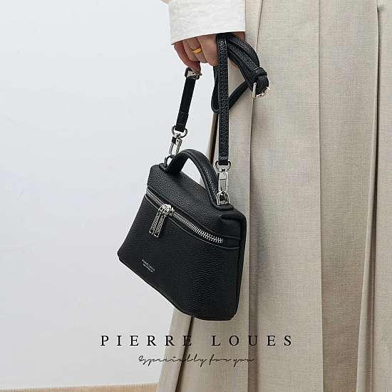 Τσαντάκι Χιαστί Pierre Loues PL931-66A03 μαύρο