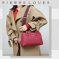 Γυναικεία Τσάντα Χιαστί Χειρός Pierre Loues PL782-21-Α10 red