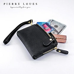 Γυναικείο Πορτοφόλι Saffiano Pierre Loues PL805-69 μαύρο